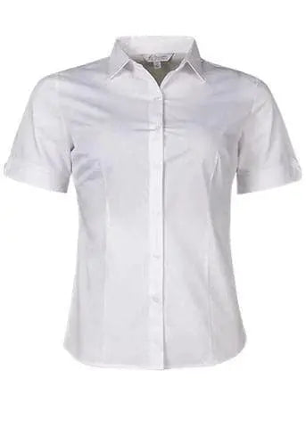 Aussie Pacific Ladies Short Sleeve Work Shirt 2903S Metro Workwear.
